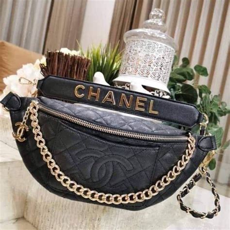 chanel vip gift waist bag|Chanel waist bag with pouch.